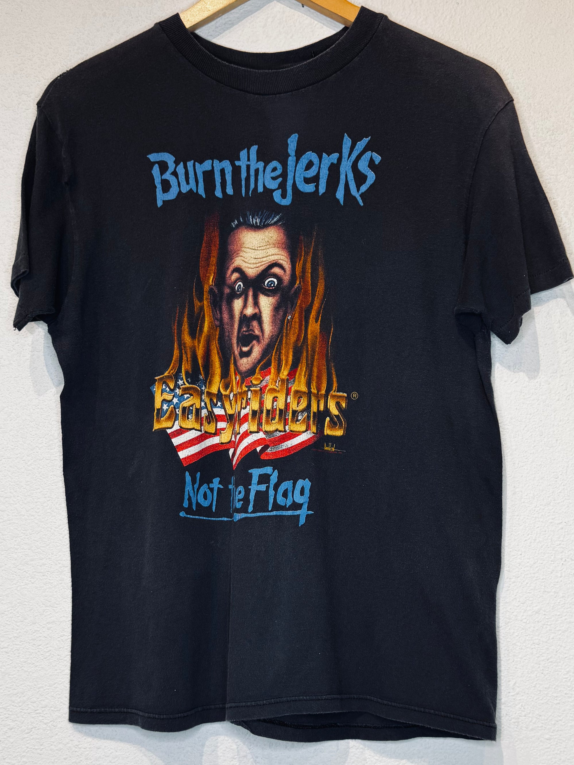 Burn the Jerks Vintage Tee