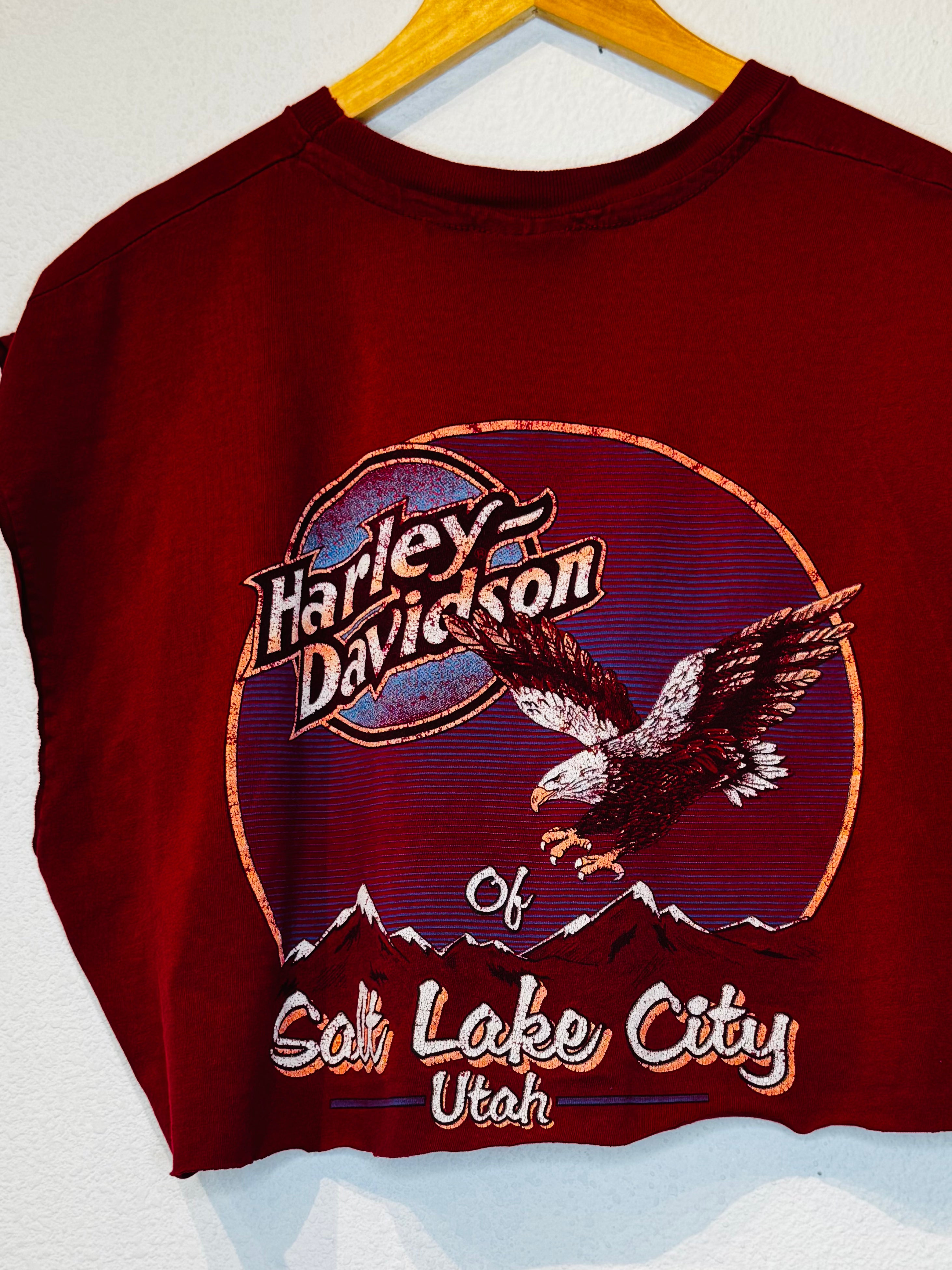 Salt Lake Harley Vintage Crop Tank