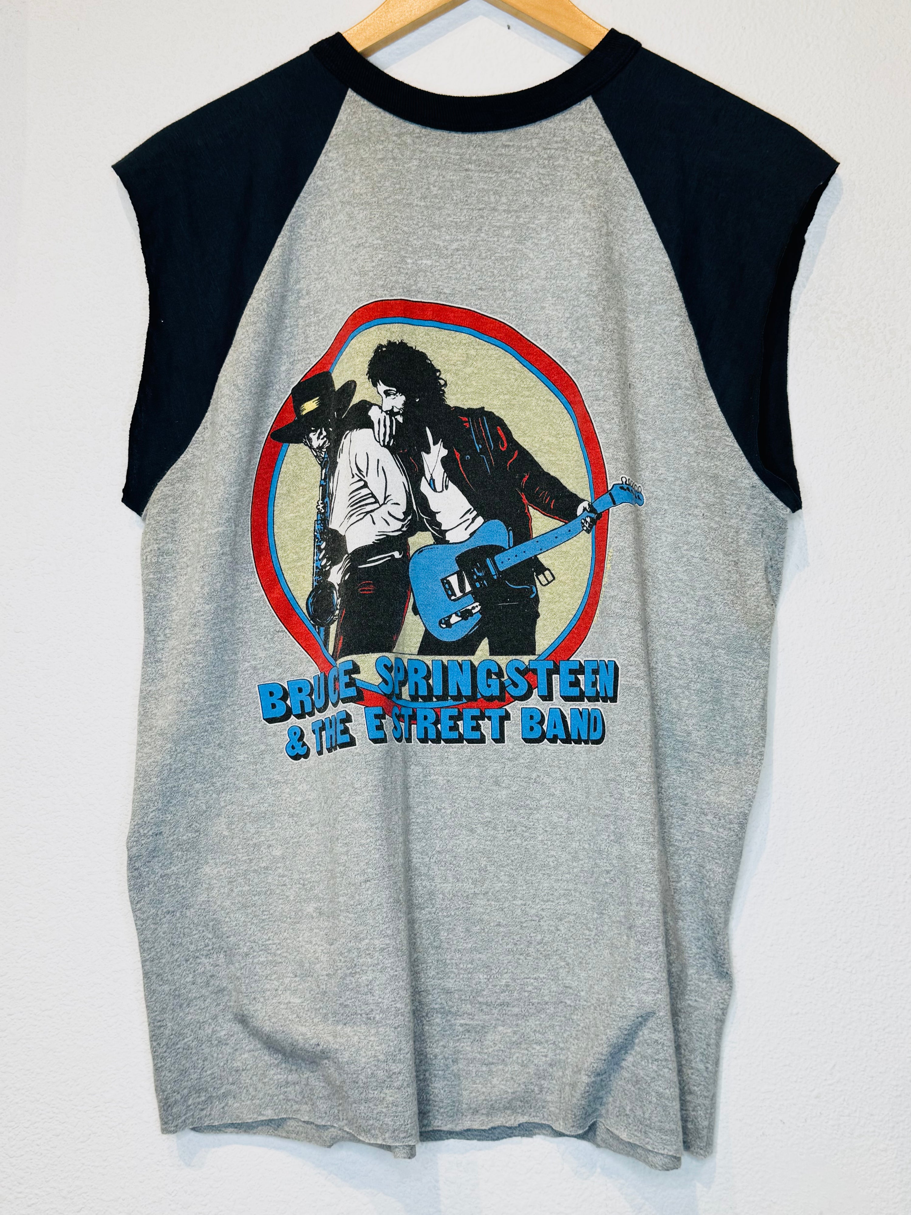 Bruce Springsteen '81 Vintage Tank - Burnout
