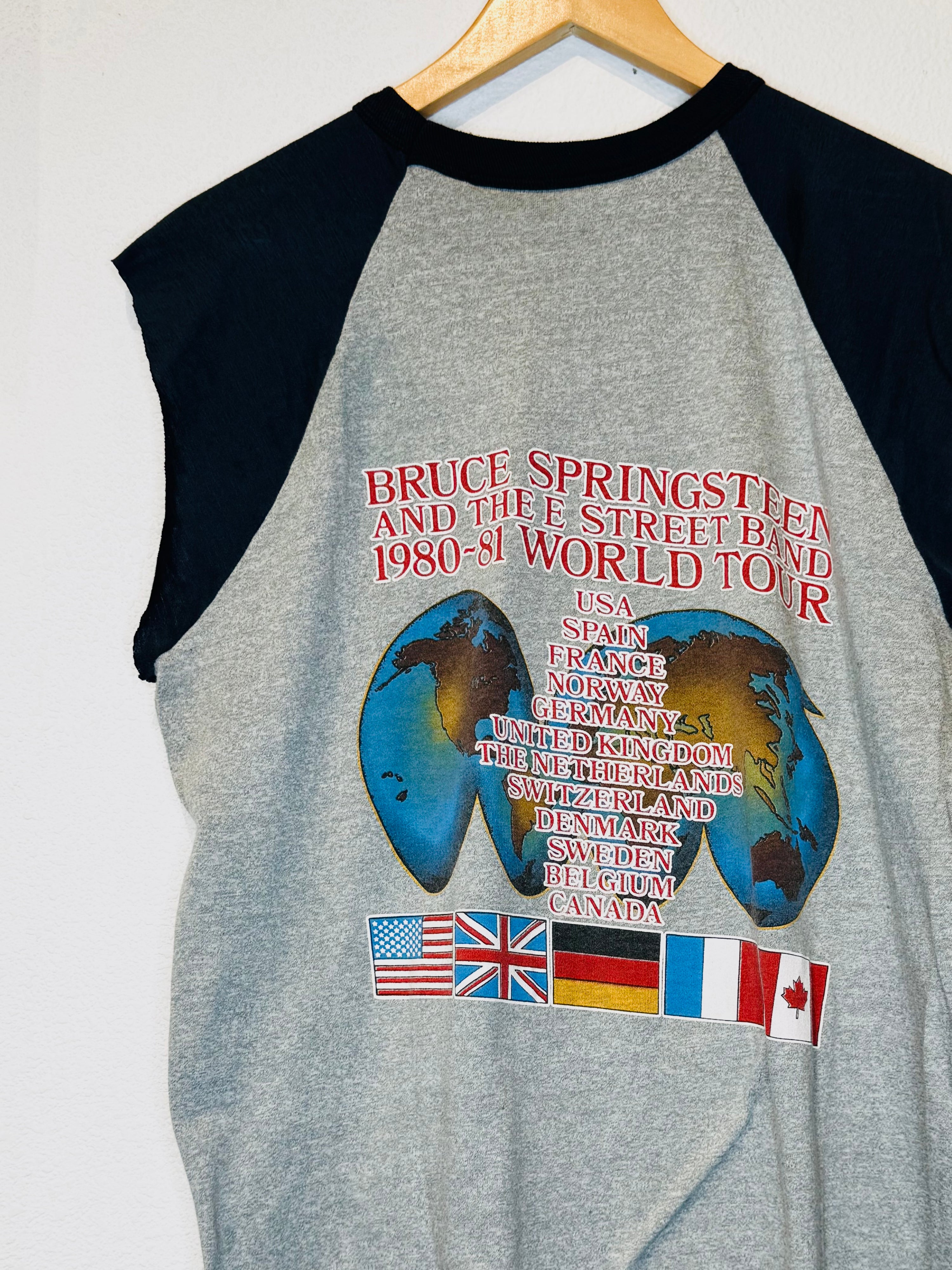 Bruce Springsteen '81 Vintage Tank - Burnout