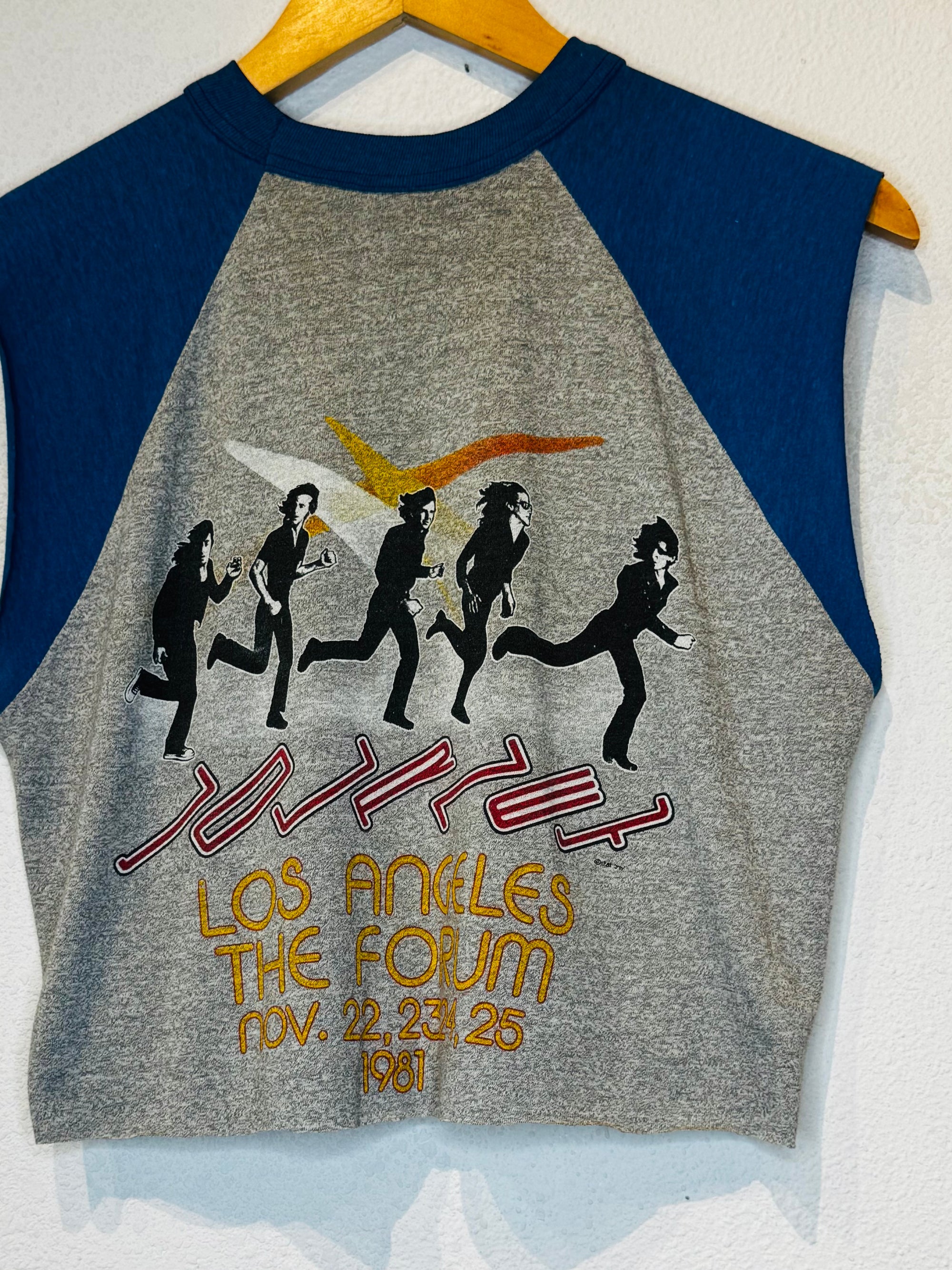 Journey '81 Vintage Crop Tank