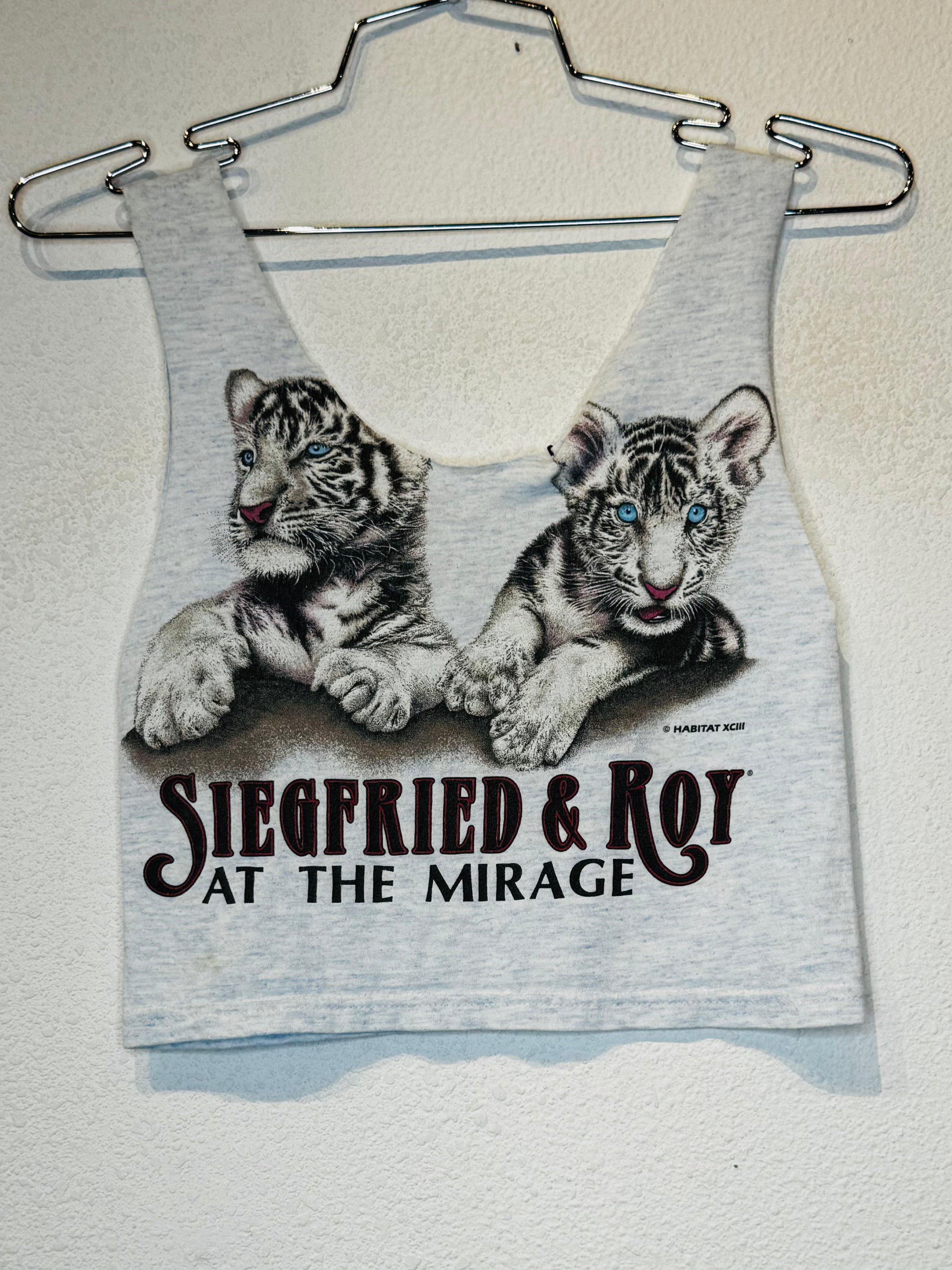 Siegfried & Roy Vintage Crop Tank