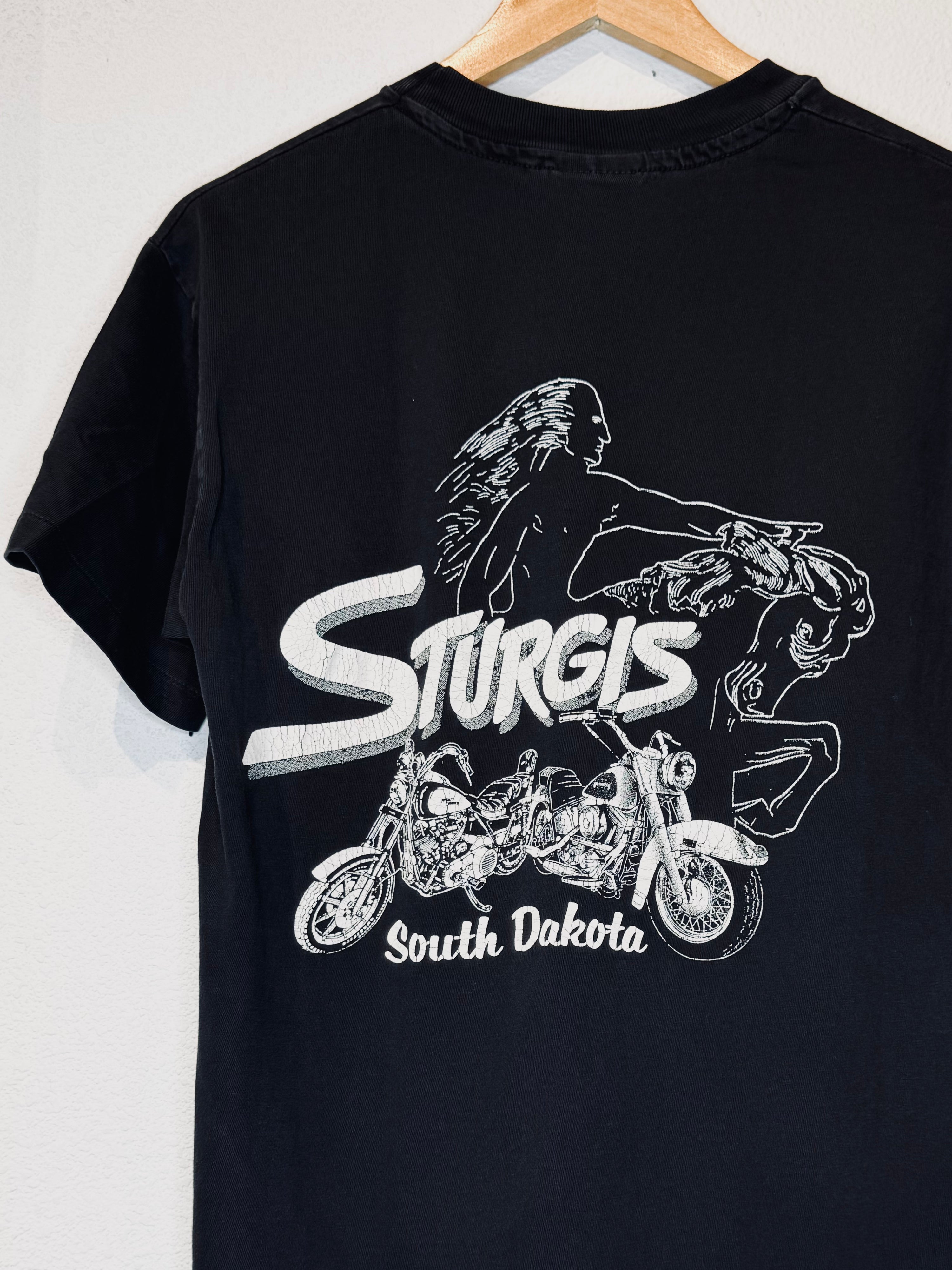 Dangerous Motorcycles Vintage Tee - Burnout