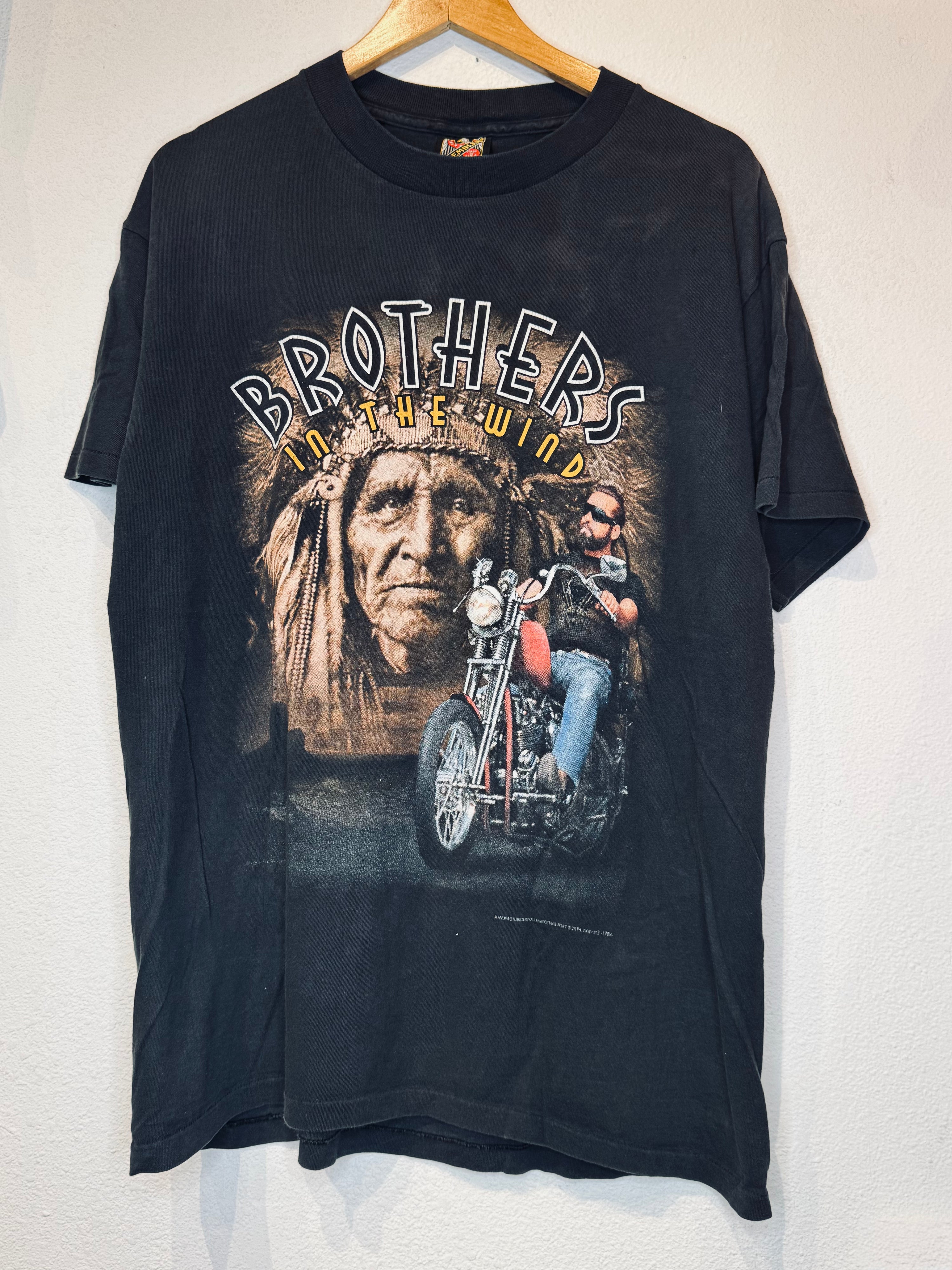 Brothers in the Wind Vintage Tee - Burnout