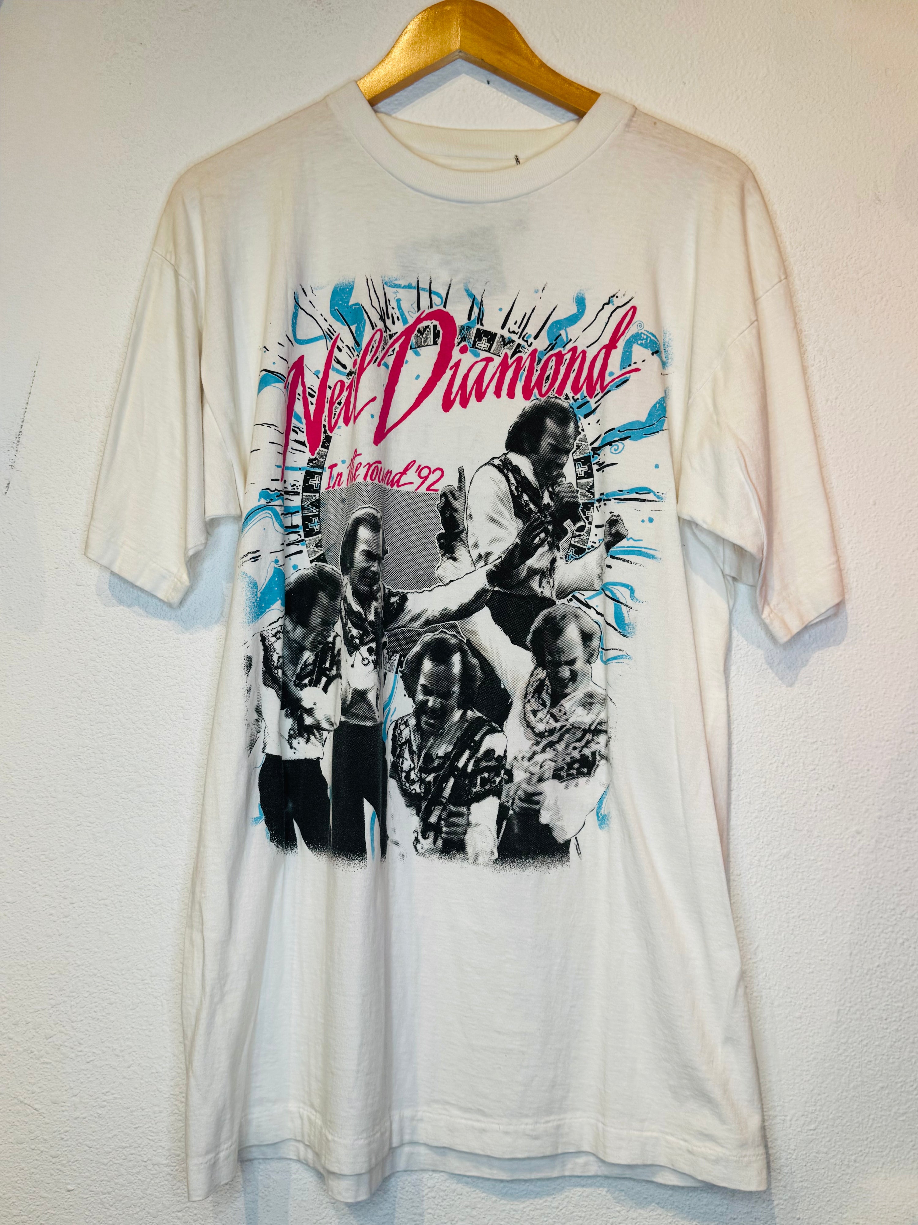 Neil Diamond '92 Vintage Tee - Burnout