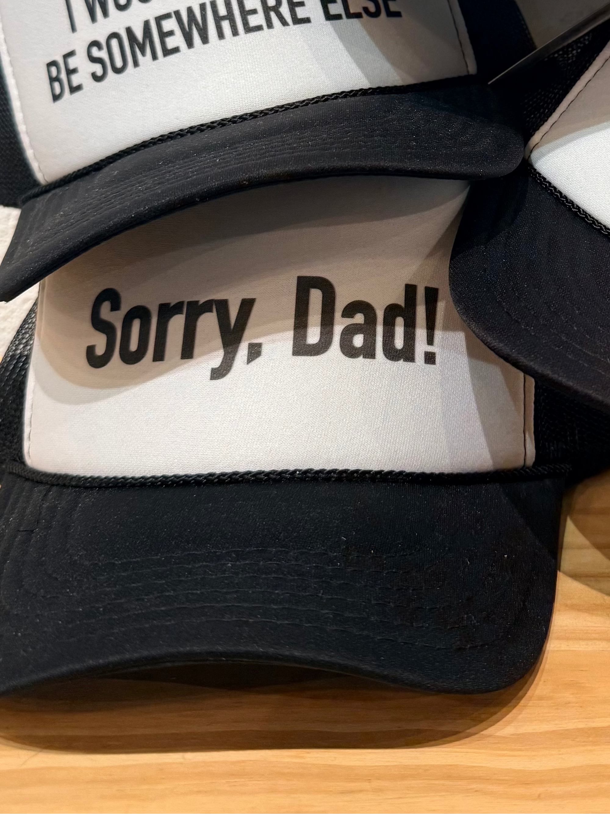 Sorry Dad Trucker Hat - Burnout