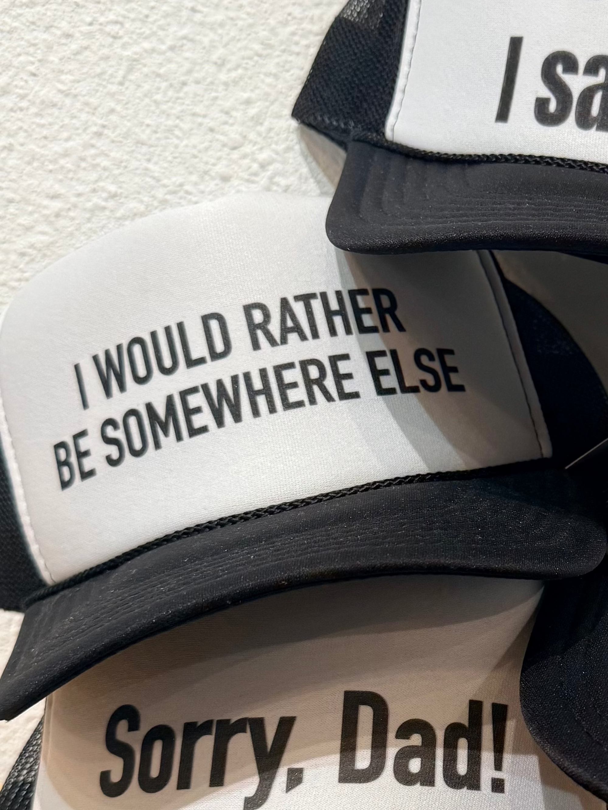 Somewhere Else Trucker Hat - Burnout