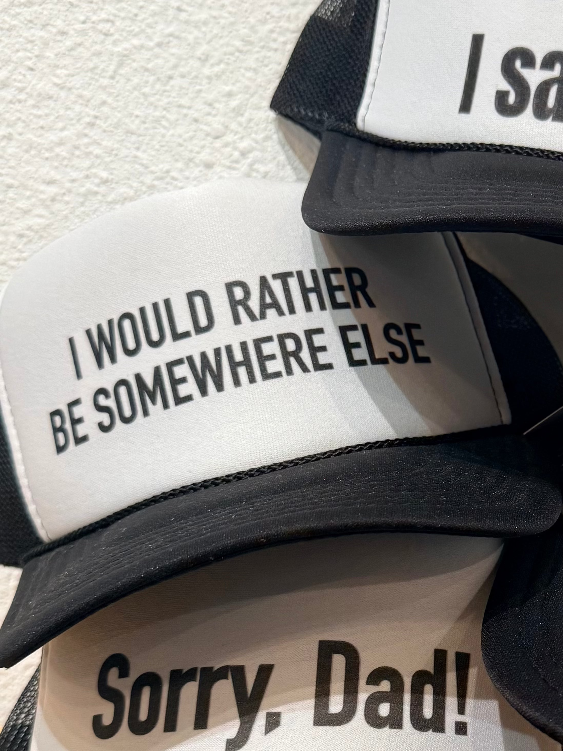 Somewhere Else Trucker Hat - Burnout