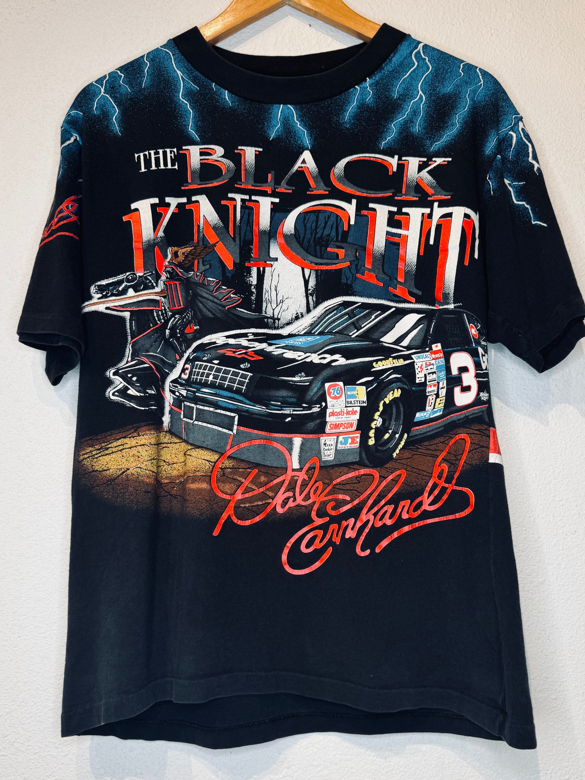 Dale Earnhardt Black Knight Vintage Tee - Burnout