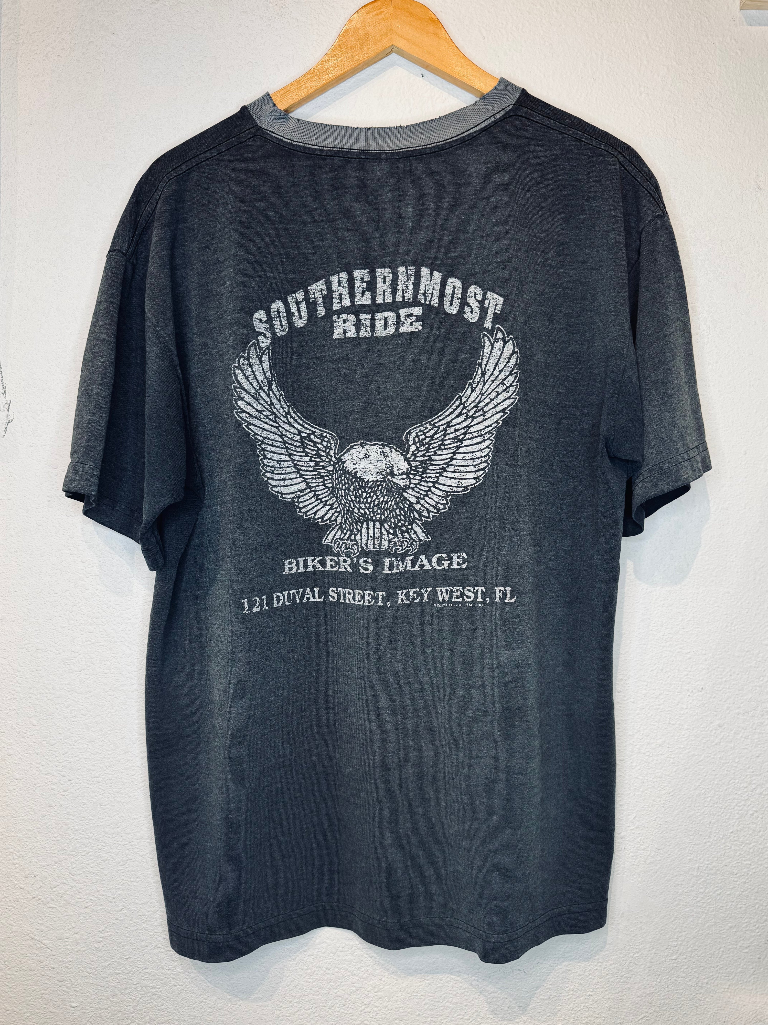 Bikers Image Vintage Tee - Burnout