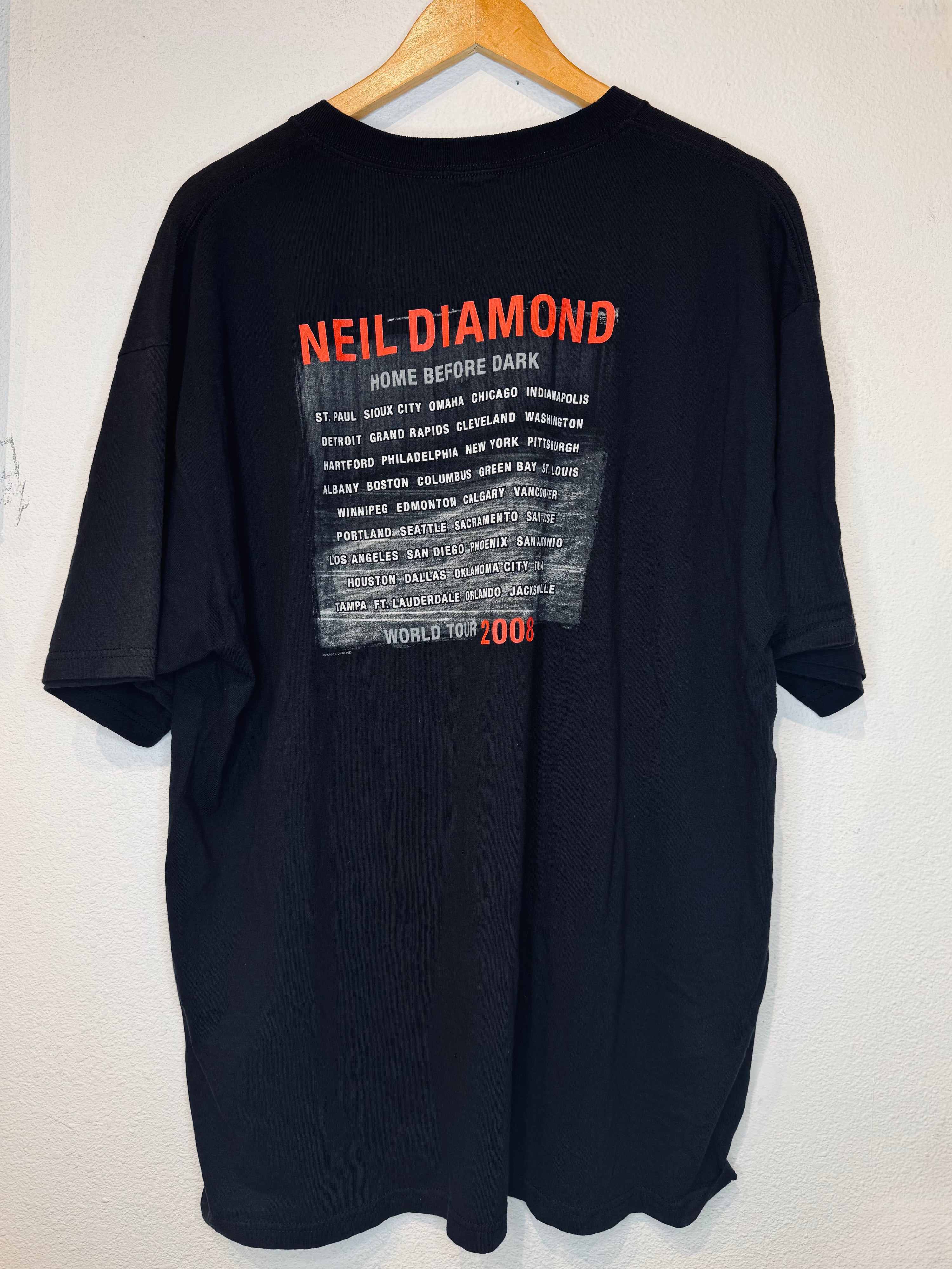 Neil Diamond '08 Vintage Tee - Burnout