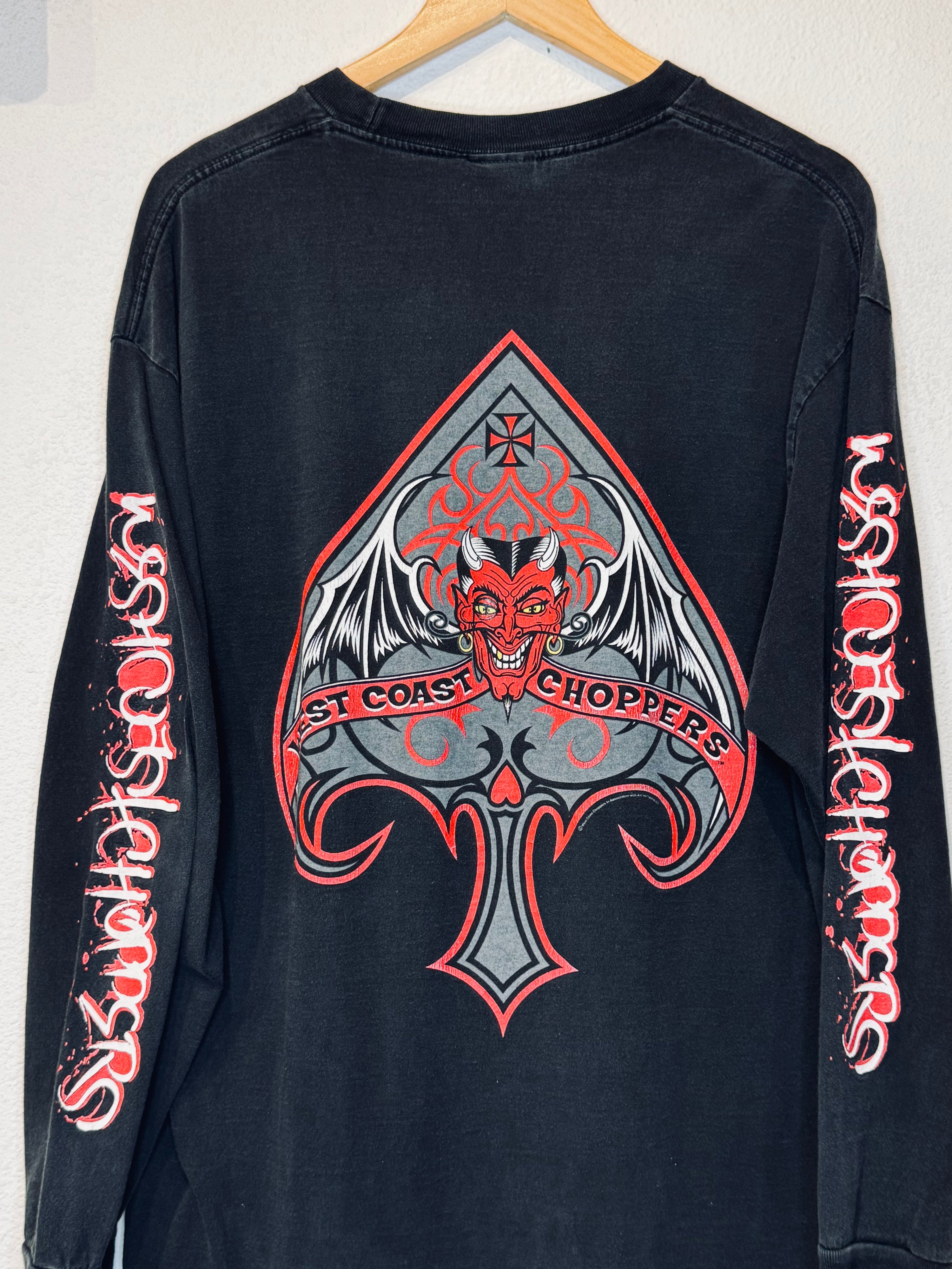 West Coast Choppers Vintage Long Sleeve - Burnout