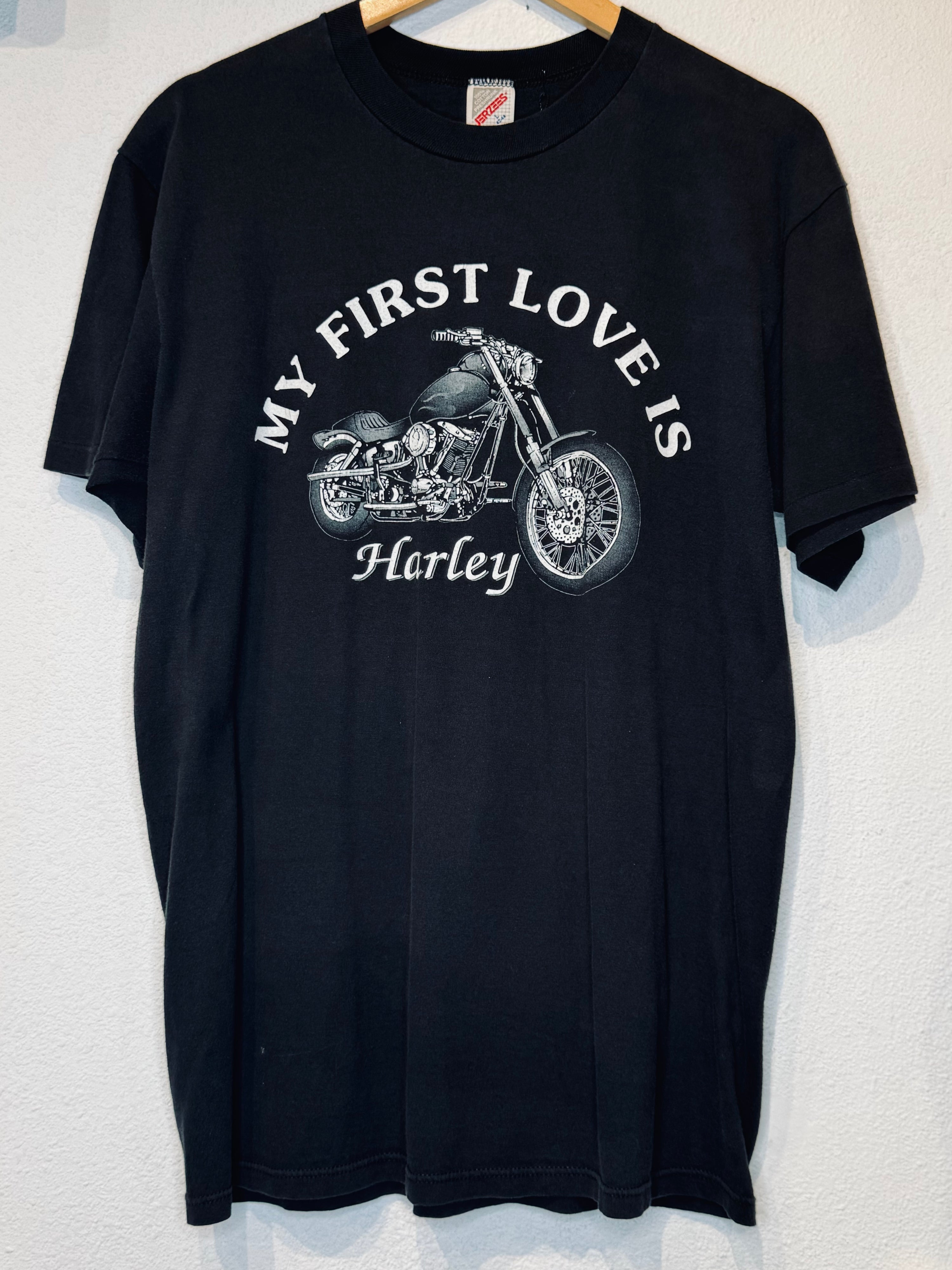 First Love Harley Vintage Tee - Burnout