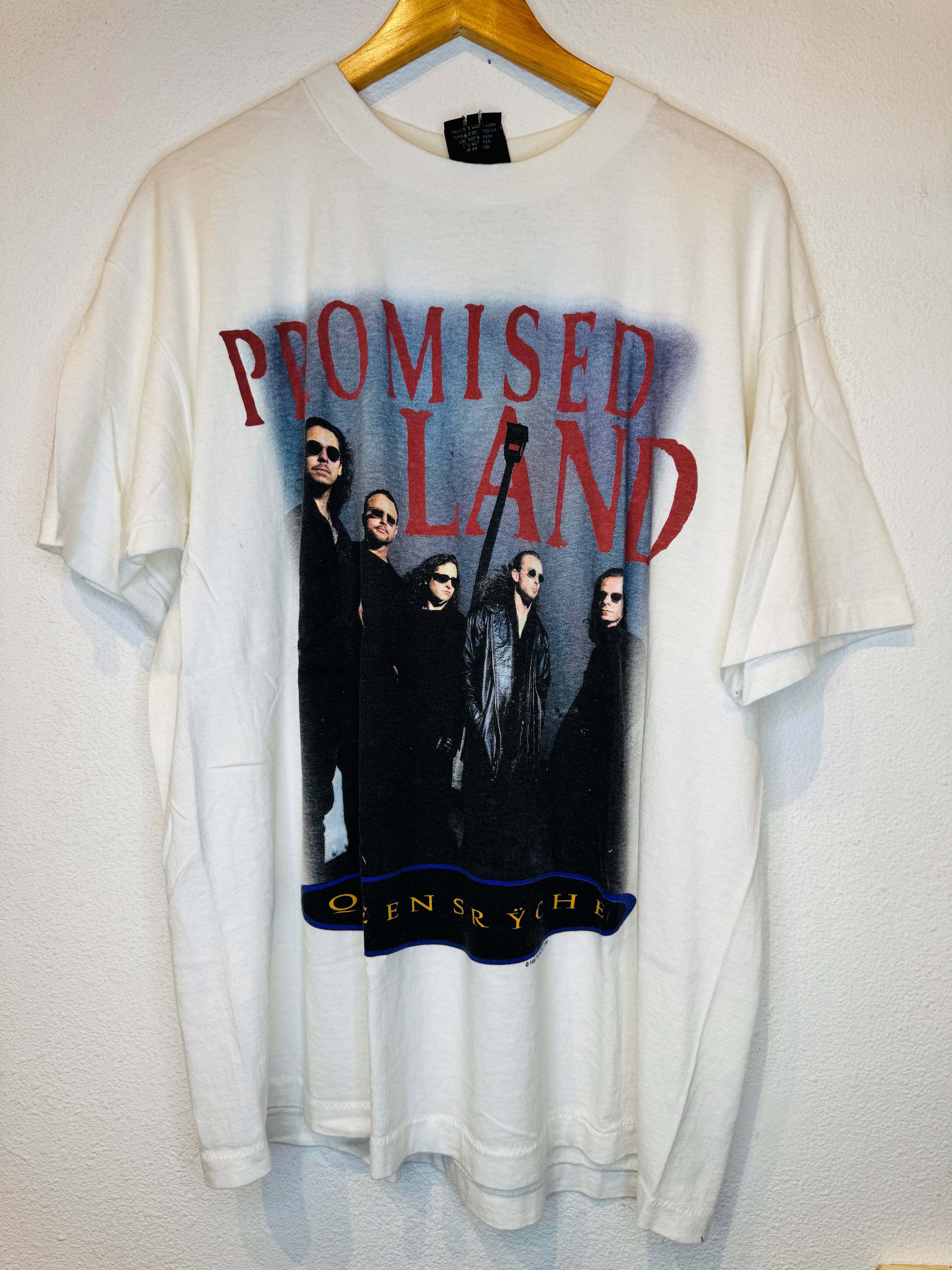 Queensryche Promised Land Vintage Tee - Burnout
