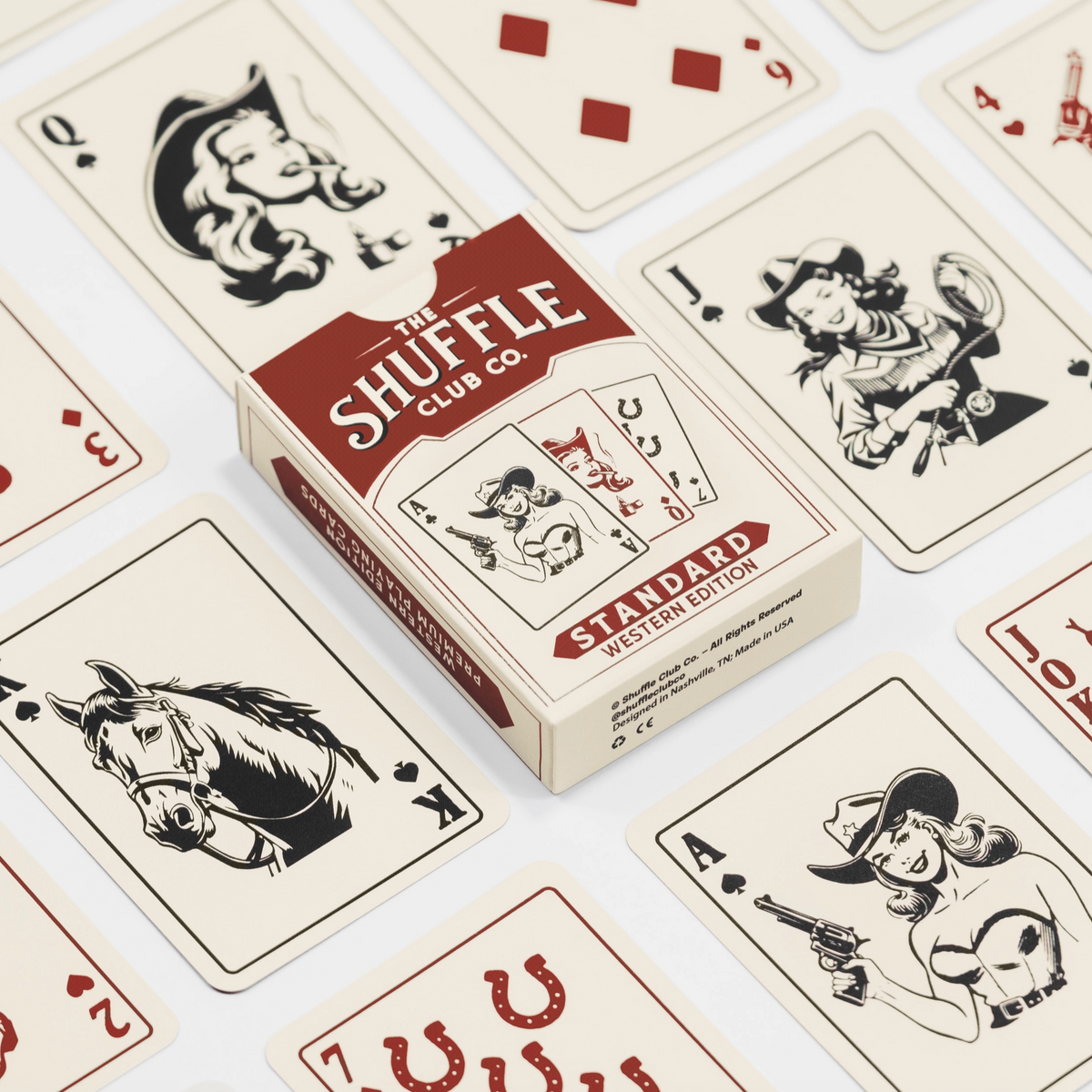 Western Playing Cards - Burnout