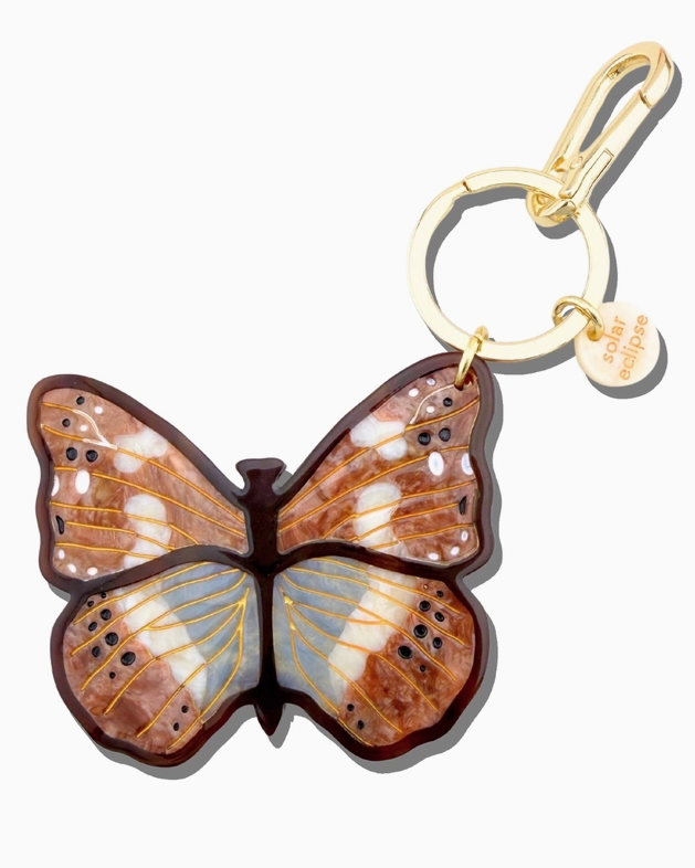 Hand-Painted Bag Charm - Burnout