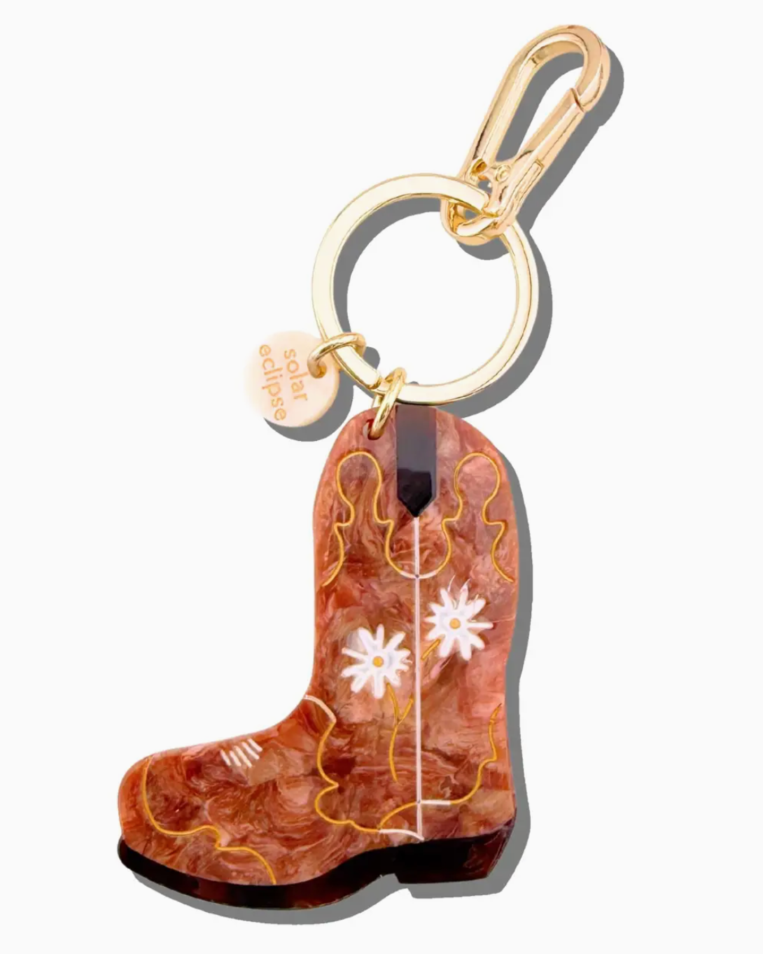 Hand-Painted Bag Charm - Burnout