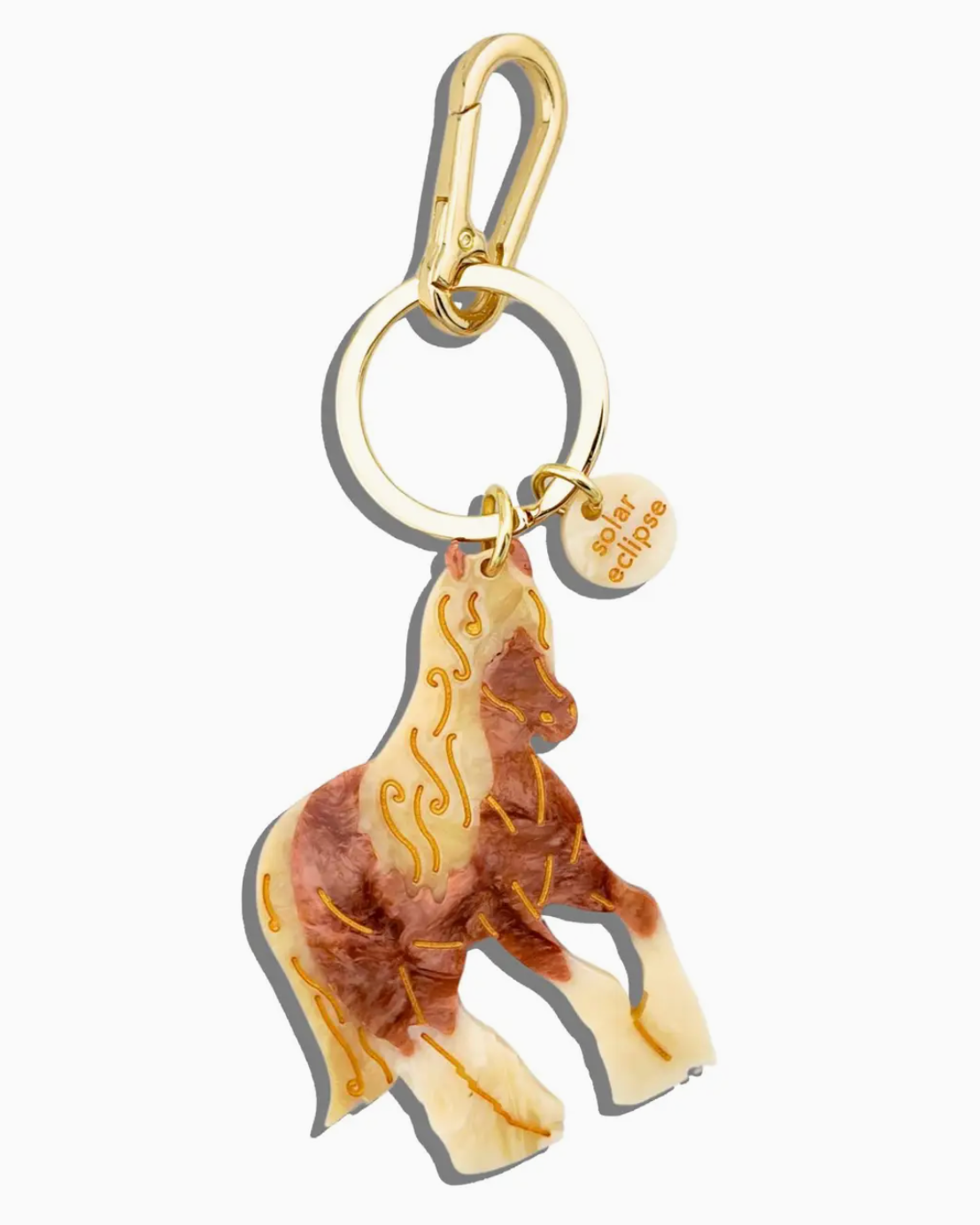 Hand-Painted Bag Charm - Burnout