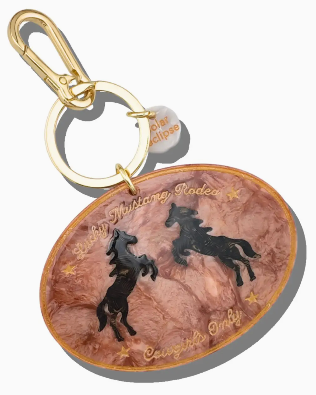 Hand-Painted Bag Charm - Burnout