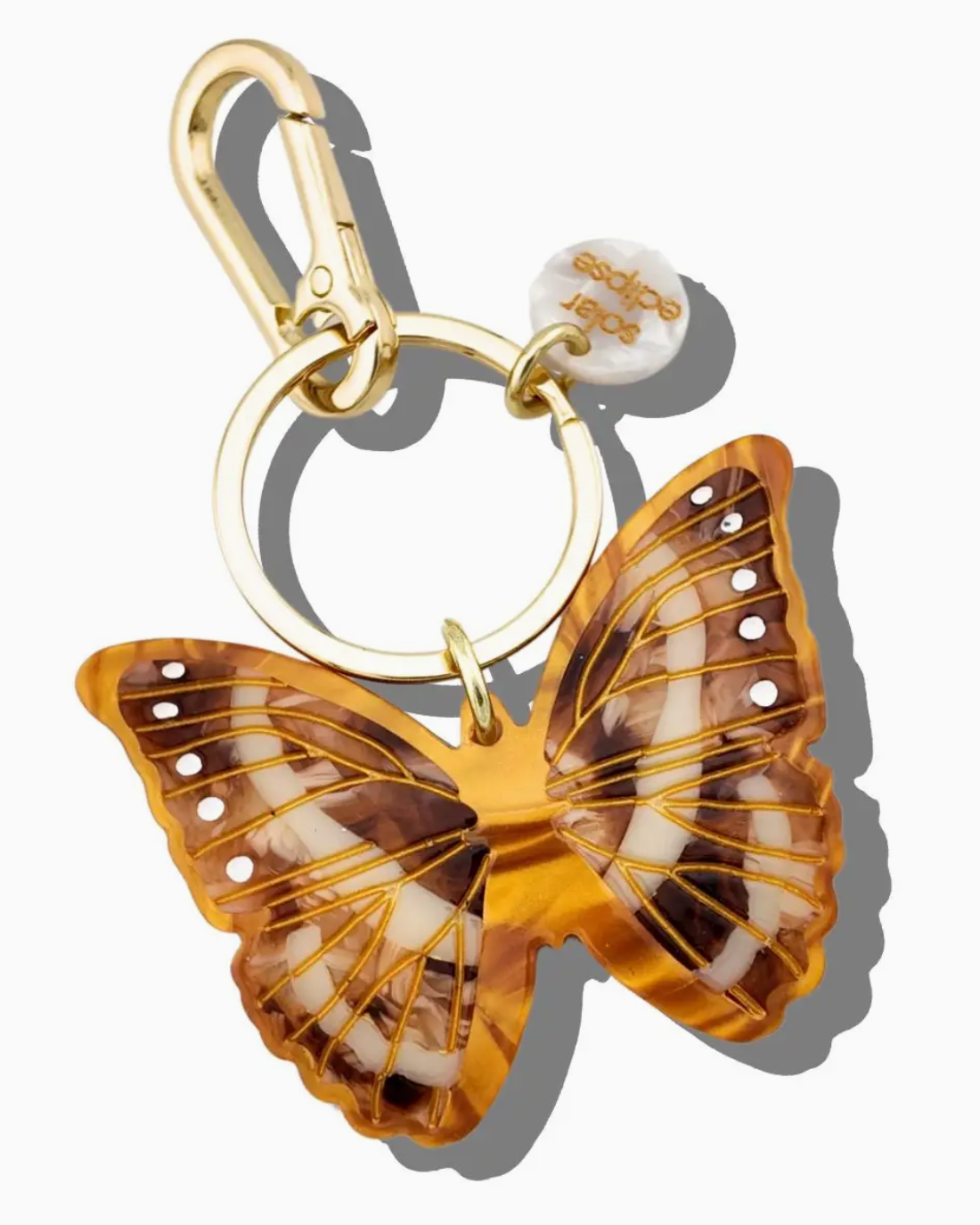 Hand-Painted Bag Charm - Burnout