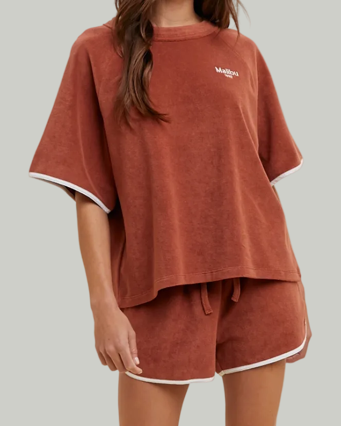 Terry Shorts Set - Burnout