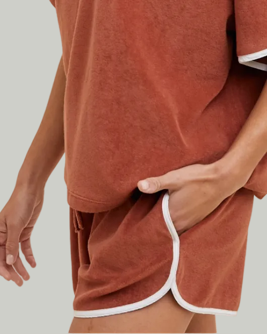 Terry Shorts Set - Burnout