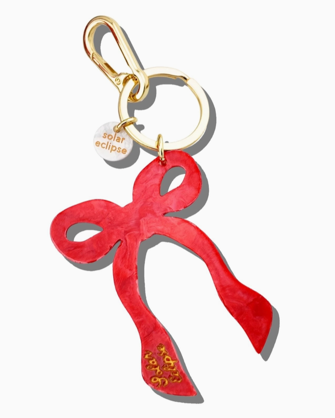 Hand-Painted Bag Charm - Burnout