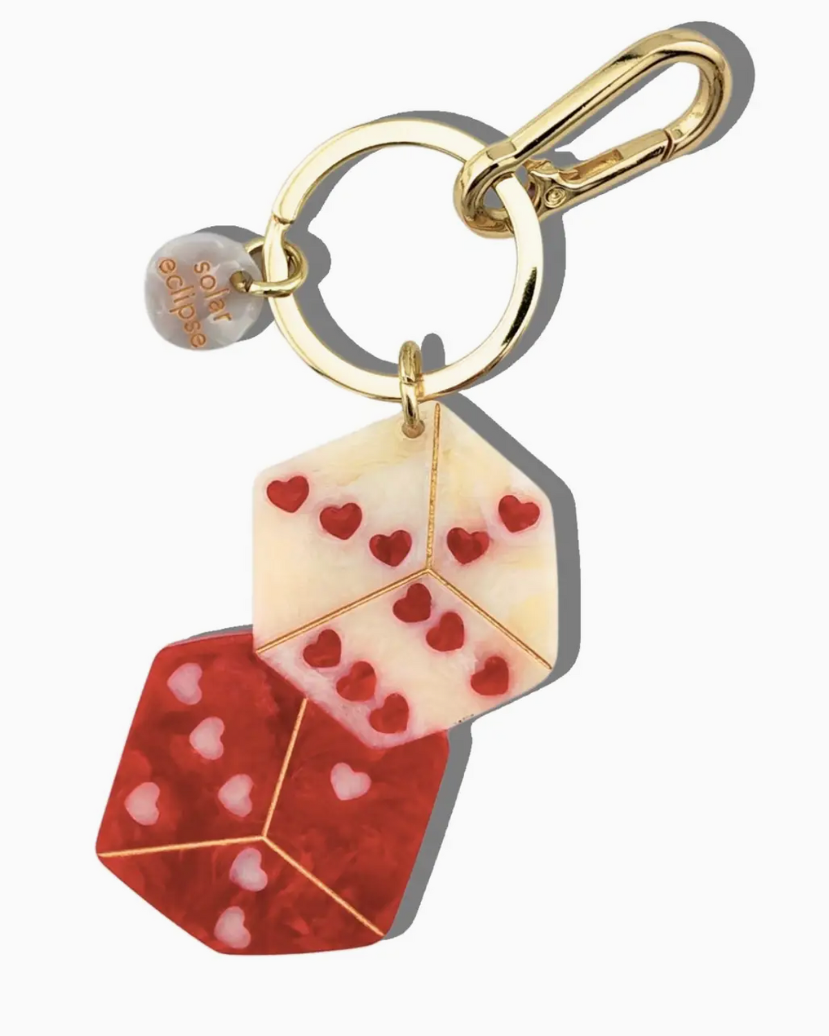 Hand-Painted Bag Charm - Burnout