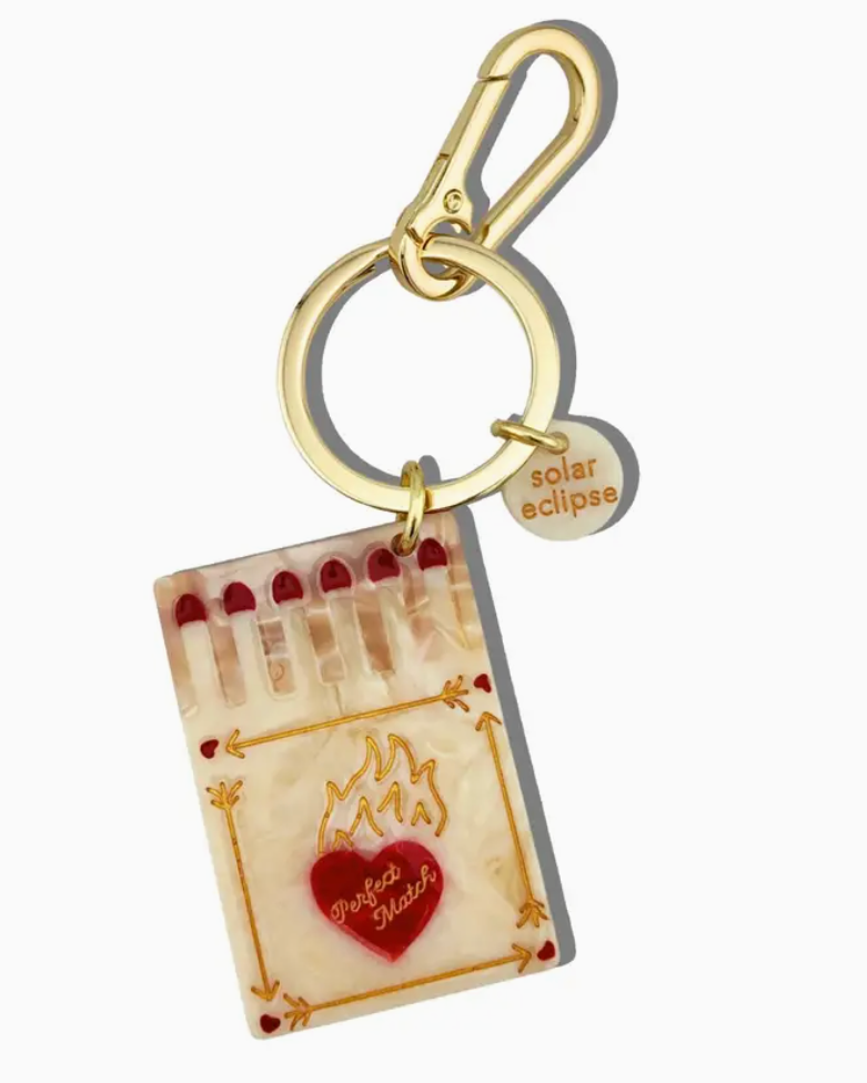 Hand-Painted Bag Charm - Burnout