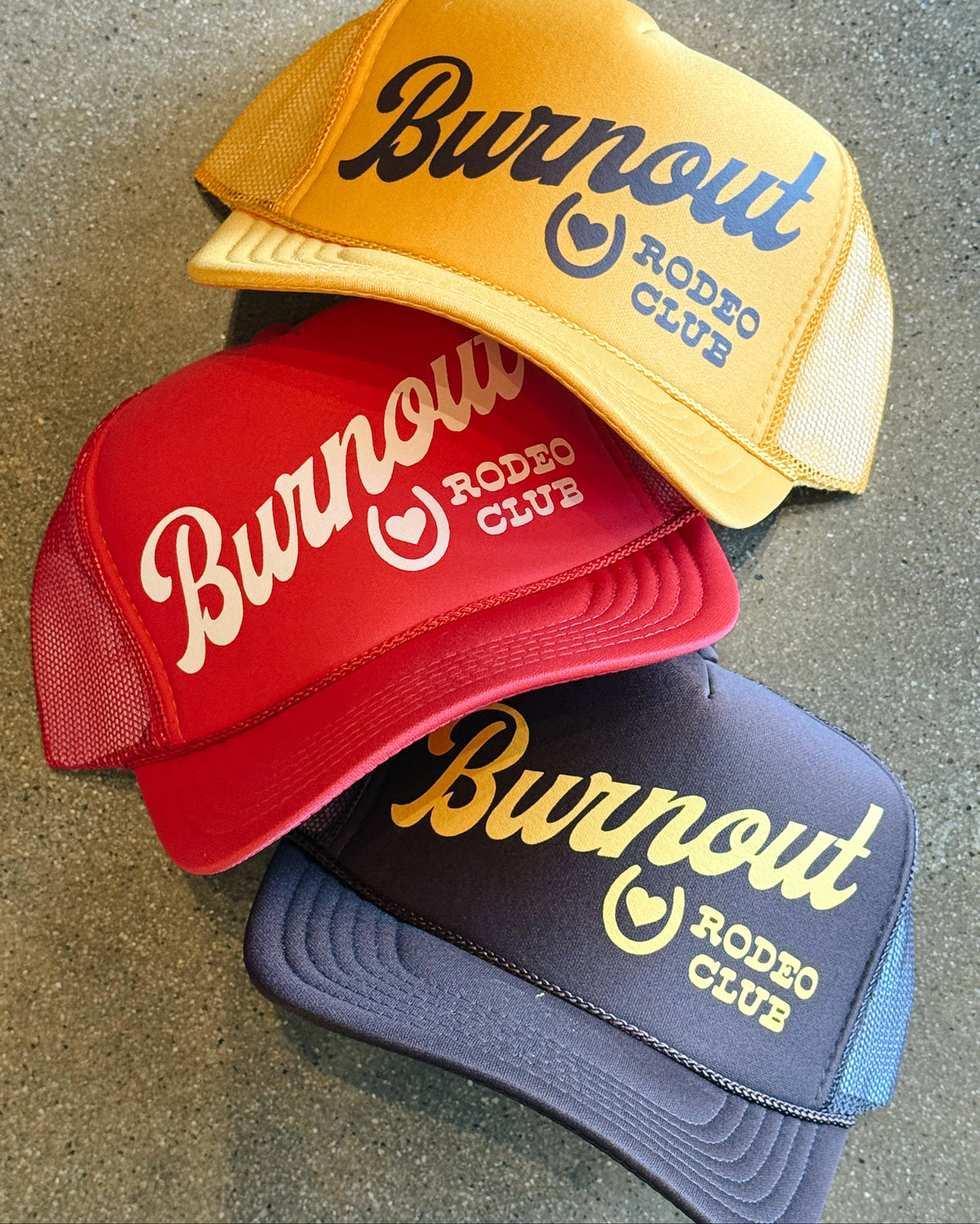 Burnout Rodeo Trucker Hat - Burnout