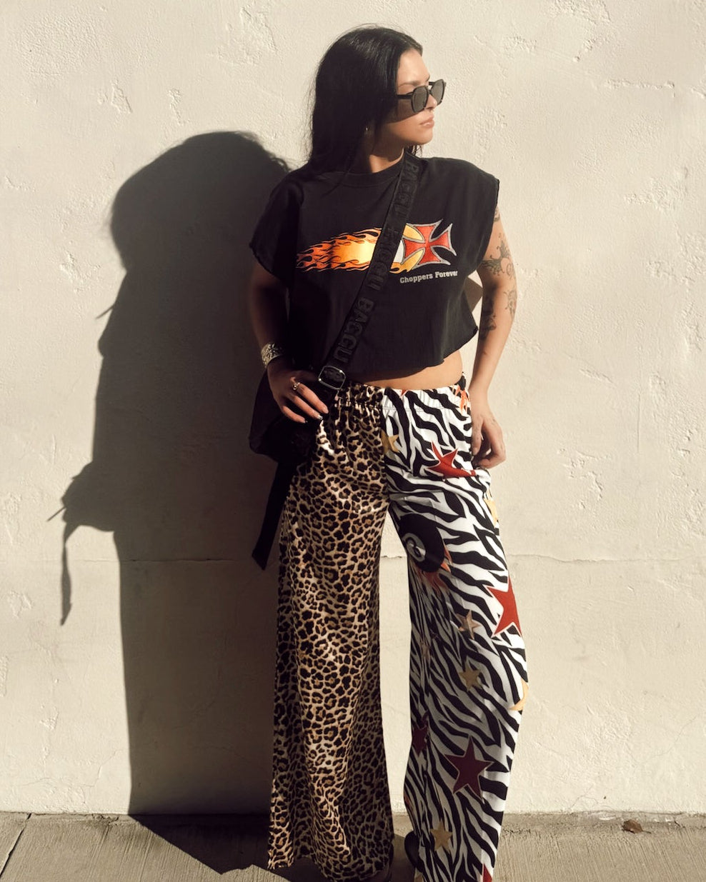 Wild Thing Wide Leg Pants - Burnout