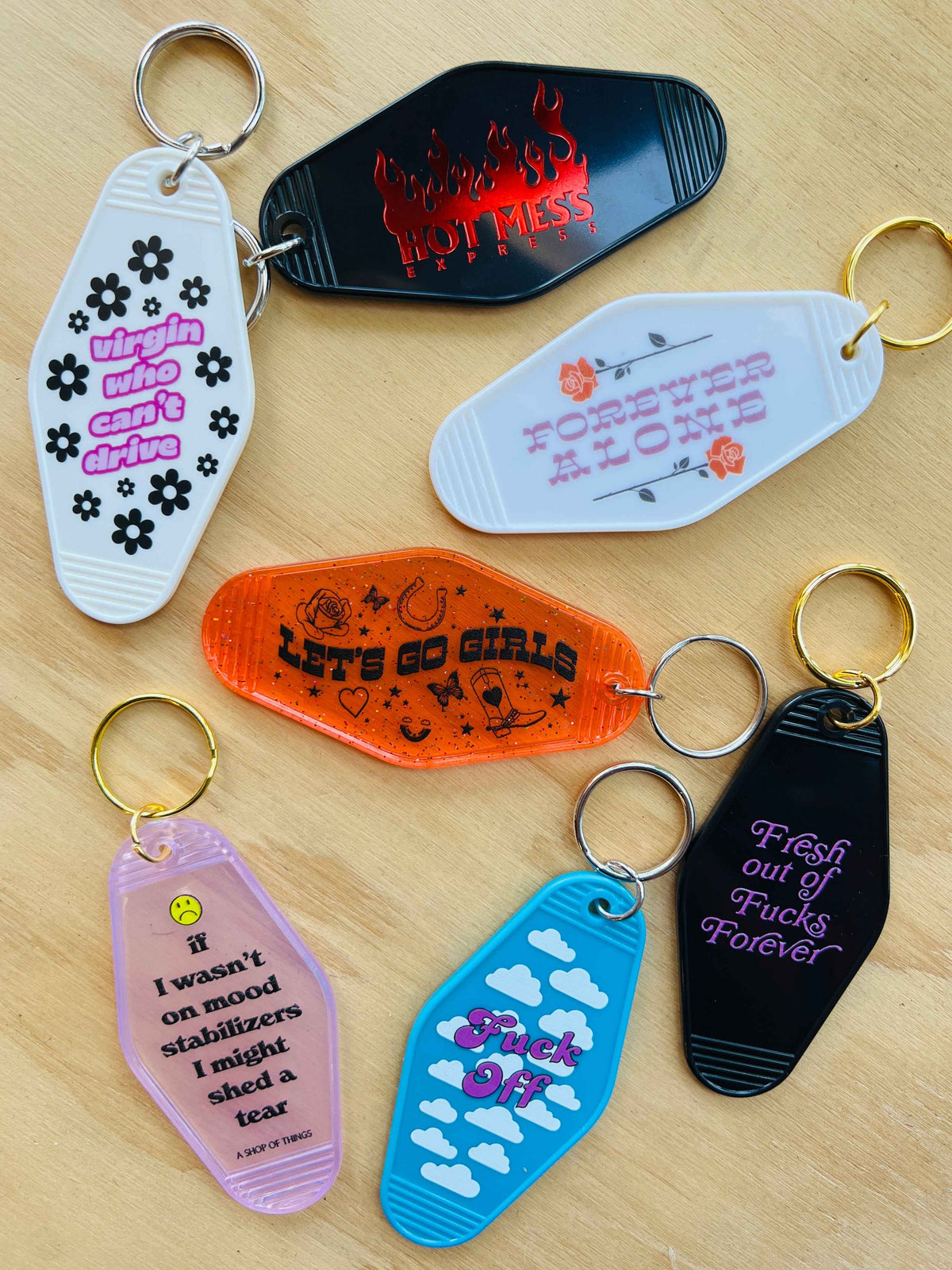 Motel Keytag